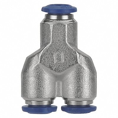 Union Y Brass Push-Fit 3/8in. PK5