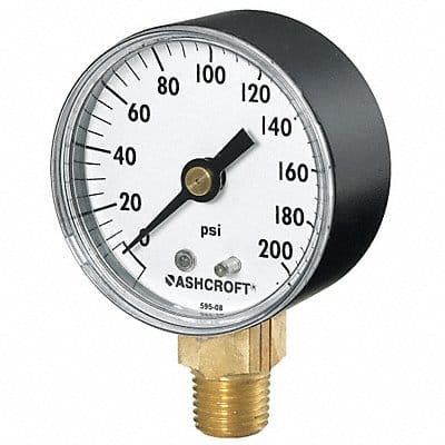 Gauge Pressure 0 to 60 psi 1/4 in NPT