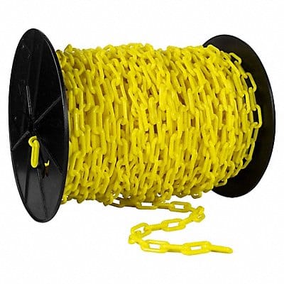 K6946 Plastic Chain 200 ft L Yellow