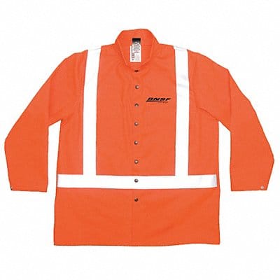 Banwear/Lthr Jacket 36 Ornge Rflctv 3XL