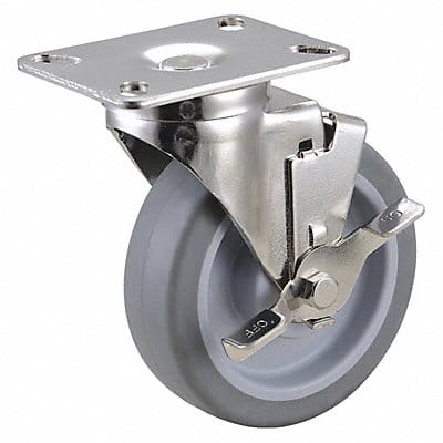 NSF-Listed Plate Caster Swivel 300 lb.