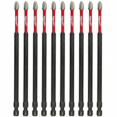 Insert Bit 1/4 Phillips #2 6 PK10
