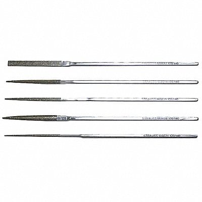 Escapement File Set Swiss 5 Pieces