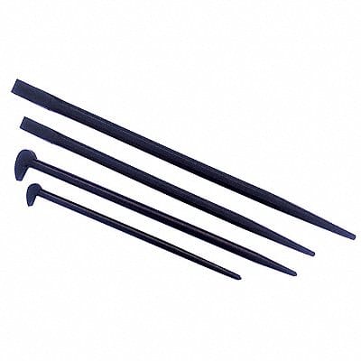 Pry Bar Curved High Carbon Steel 4 pcs.
