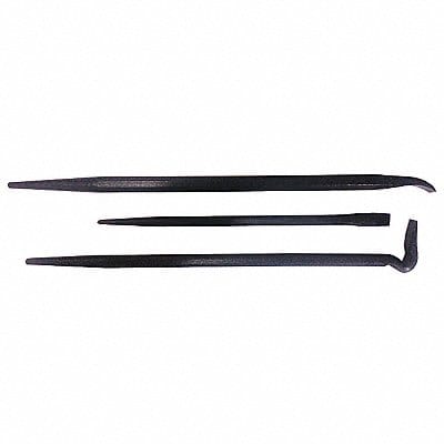 Pry Bar Curved High Carbon Steel 3pcs.