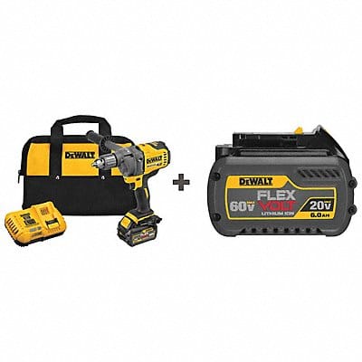 Drill Kit Cordless 600 RPM 60V DC