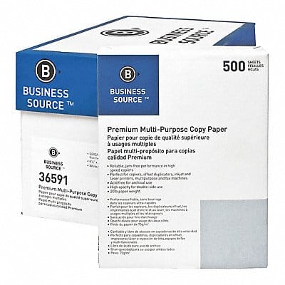 Paper Copy 20# 92Brt 8.5 x11 PK10