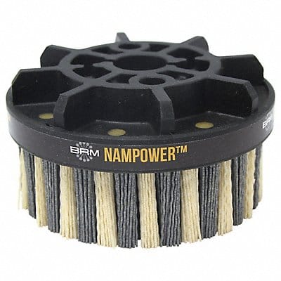 Abrasive Nylon Brush 125mm D 80 Grit