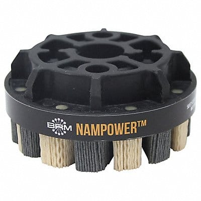 Abrasive Nylon Brush 100mm D 120 Grit