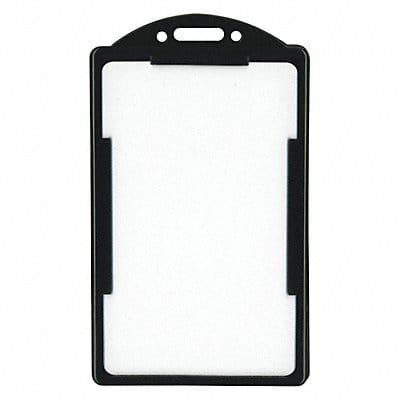 ID Card Holder Vertical Blk PK25