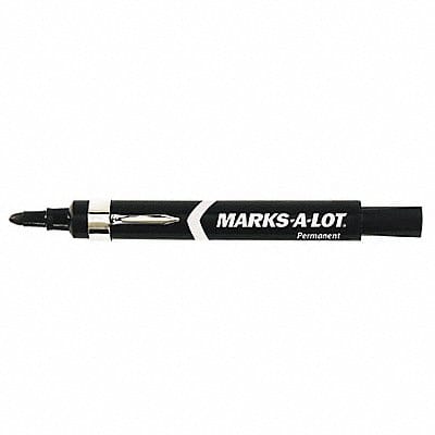 Marker Perm Lrg Clip Bullet PK12