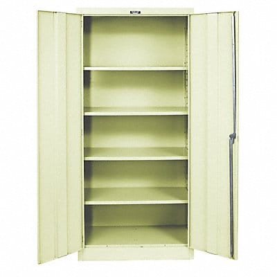 Storage Cabinet 72 x48 x18 Tan 4Shlv