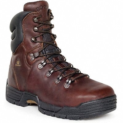 8-Inch Work Boot W 15 Brown PR