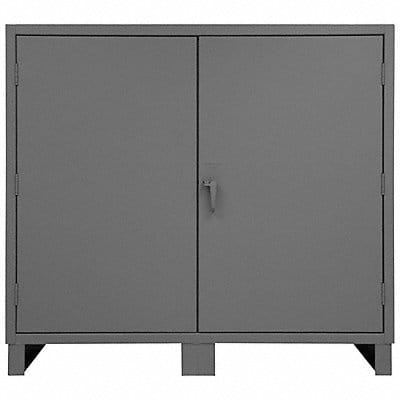 Storage Cabinet 66 x72 x24 Gray 3Shlv