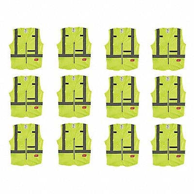 High Visibility Vest 12 pk S/M