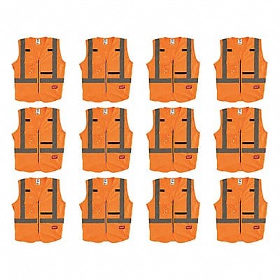 High Visibility Vest 12 pk S/M
