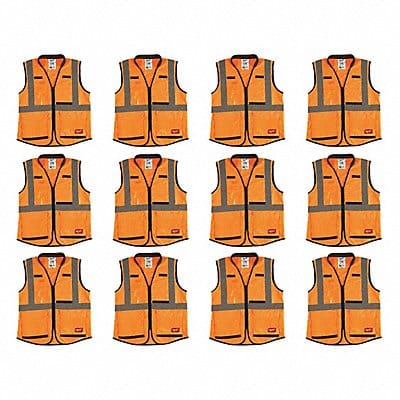 High Visibility Vest 12 pk S/M