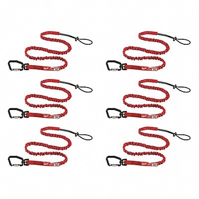 Tool Lanyard 6 pk 10 lb 54-7/16 L