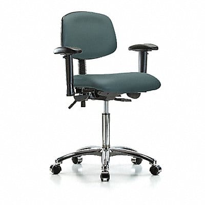 Vin Chair Chrome Med T AA C Blue