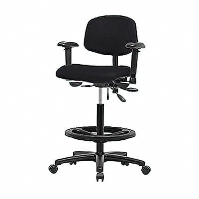 Vinyl Chair Hi T AA FR Cast Blk