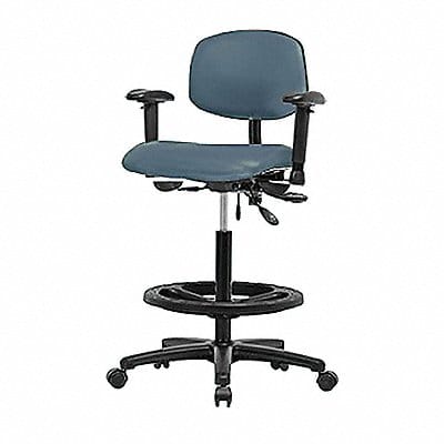 Vinyl Chair High AA FR Cast Blue