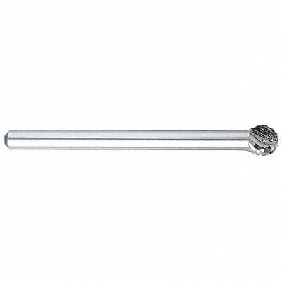 Ball Bur SD Single End 3/16 Carbide