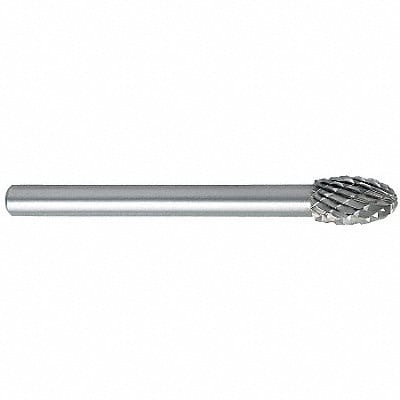 Oval Bur SE Radius End 5.00mm Carbide
