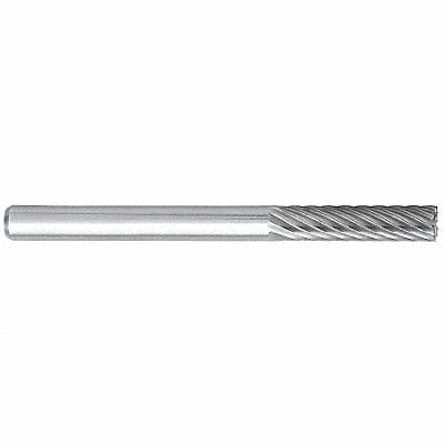 Cylinder Bur SB Flat End 1/8 Carbide