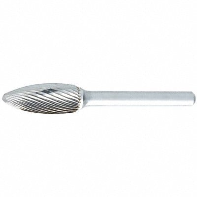 Flame Bur 5/8 Carbide Single Cut
