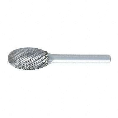 Oval Bur SE Radius End 3/4 Carbide