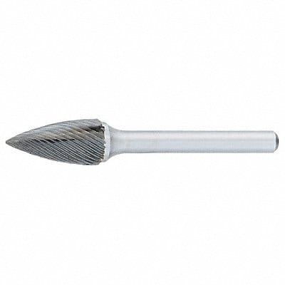 Cone Bur Pointed End 6.00mm Carbide