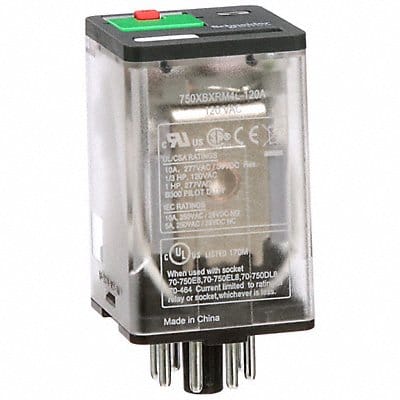 J2409 General Purpose Relay 120VAC 10A 8Pins