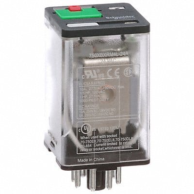 J2409 General Purpose Relay 24VAC 10A 8Pins