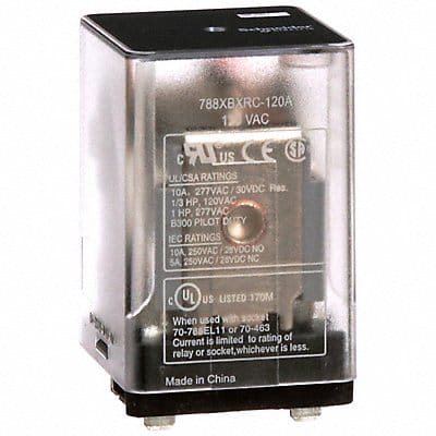 J2413 General Purpose Relay 120VAC 10A 8Pins