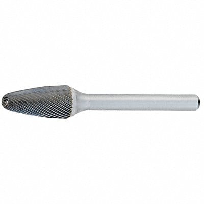 Tree Bur SF Single Cut 1/4