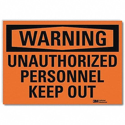 Security Sign 5 in x 7 in Rflct Sheeting