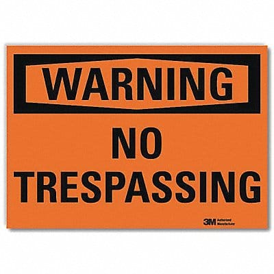 Security Sign 7in x 10in Rflct Sheeting