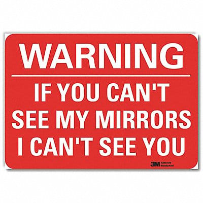 Rflctv Traffic Safety Label 7inx10in