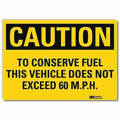 Rflct Traffic Safety Lbl 5x7in Plastic Rflct Traffic Safety Lbl 5x7in Plastic