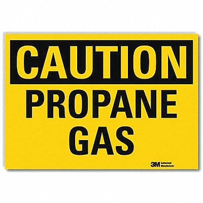 Caution Sign 5inx7in Reflective Sheeting