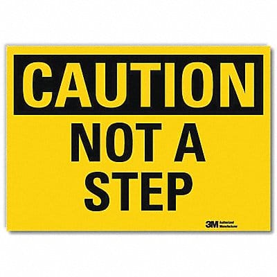 Safety Sign 10 in x 14 in Rflct Sheeting