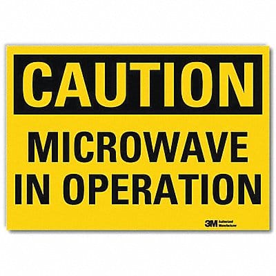 Caution Sign 10in x 14in Rflct Sheeting