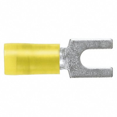 Fork Terminal Tin Copper Yellow PK50