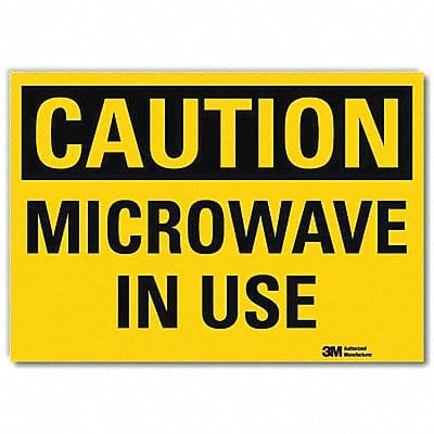 Caution Sign 10in x 14in Rflct Sheeting