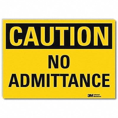 Safety Sign 10inx14in Reflctv Sheeting