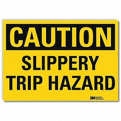 Safety Sign 5 in x 7 in Rflct Sheeting