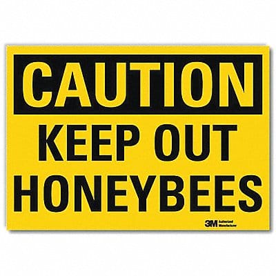 Safety Sign 10 in x 14 in Rflct Sheeting Safety Sign 10 in x 14 in Rflct Sheeting