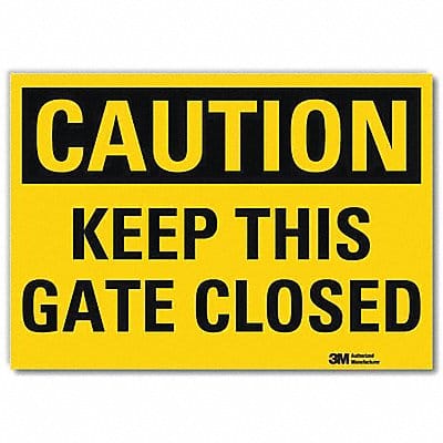 Safety Sign 5inx7in Reflective Sheeting