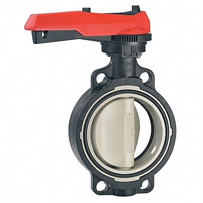 Butterfly Valve Polypropylene 2-1/2 In