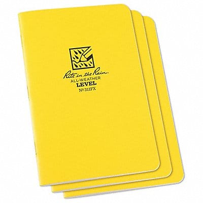 All Weather Notebook Nonwirebound PK3